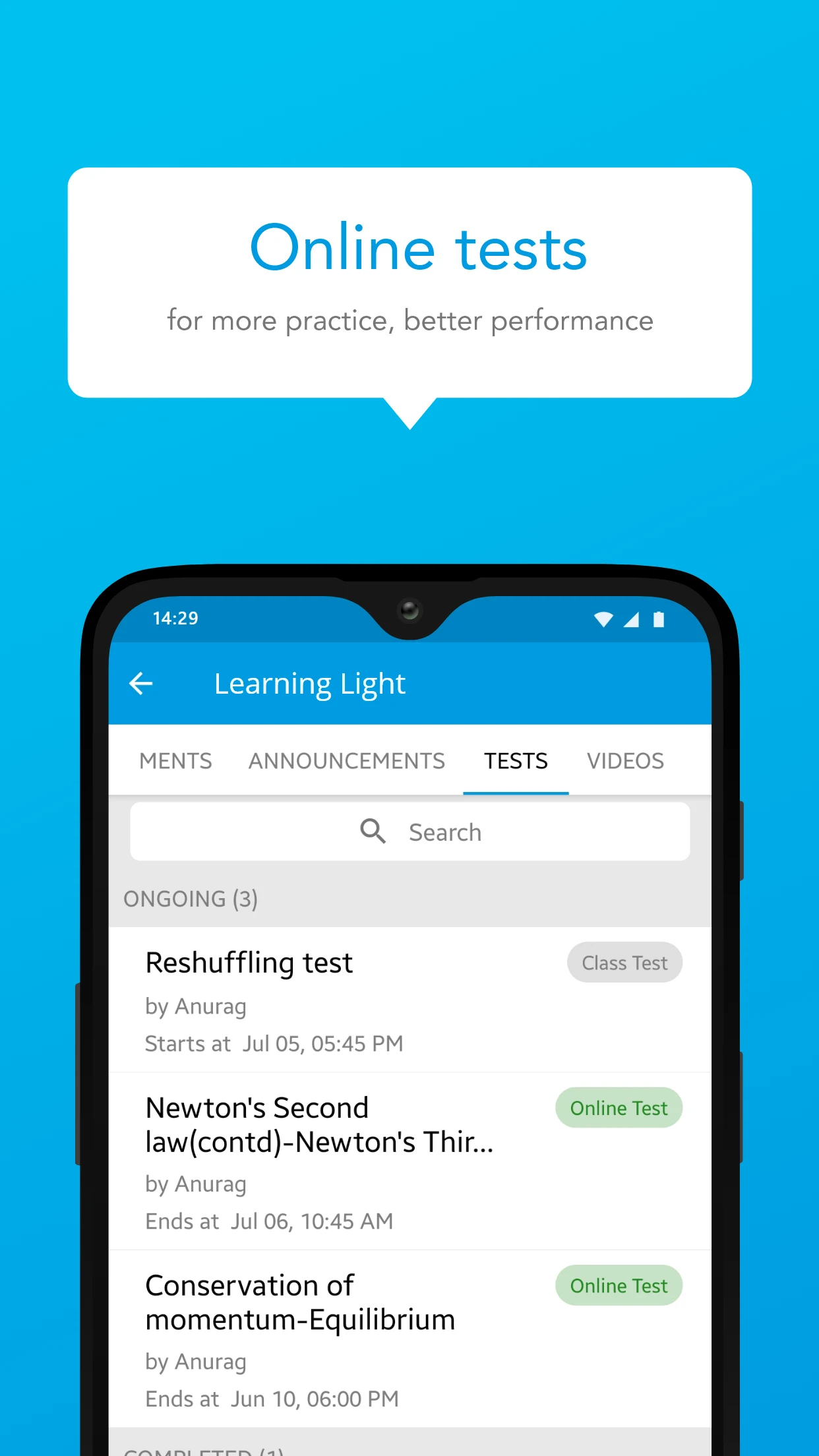 AcadXL TestDesk screenshot